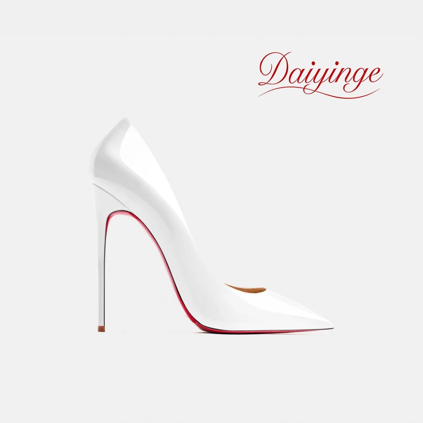 PointeChic — Escarpins Stiletto Cuir Verni Talon Haut Femme