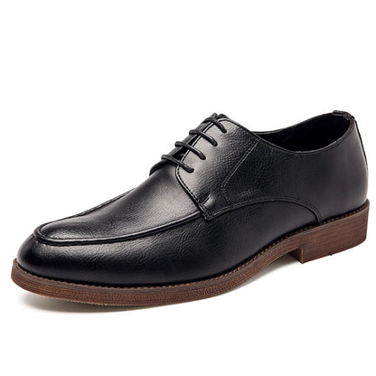 LeatherStep Élite — Chaussures en Cuir Véritable pour Homme