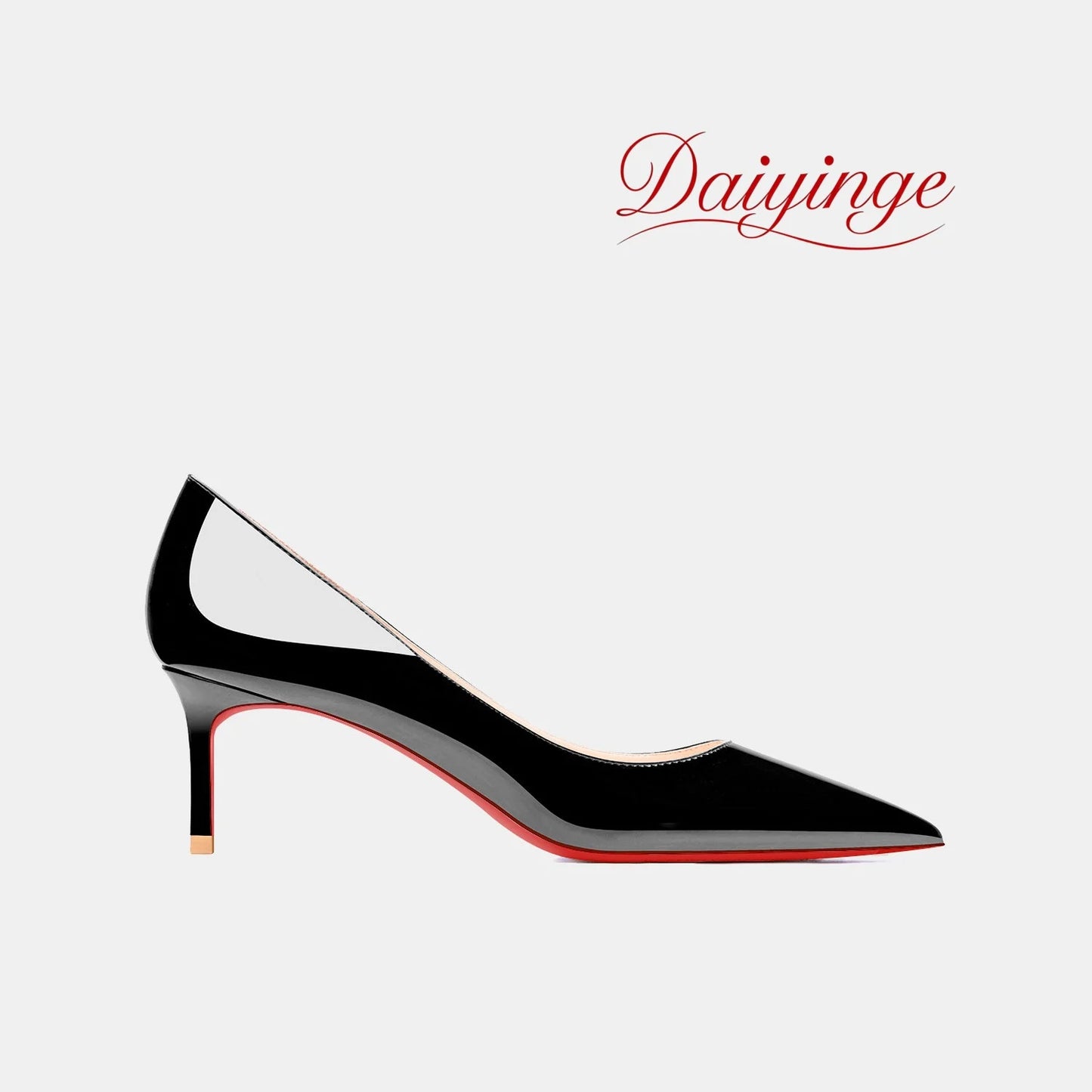PointeChic — Escarpins Stiletto Cuir Verni Talon Haut Femme