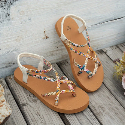 Luméa™ – Sandales Légères Bout Rond pour Femme
