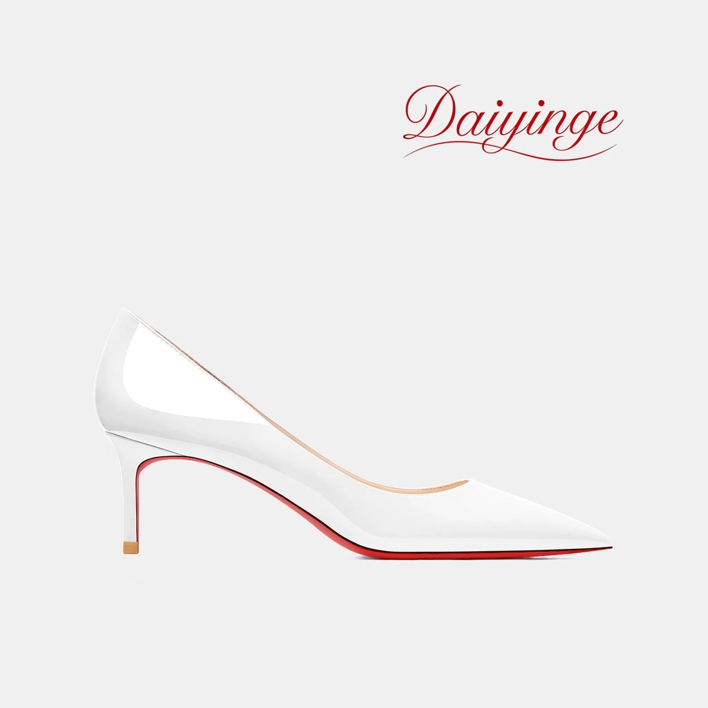 PointeChic — Escarpins Stiletto Cuir Verni Talon Haut Femme